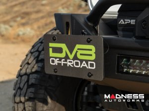 Front License Plate Mount - D-Ring Mount - Quick Release